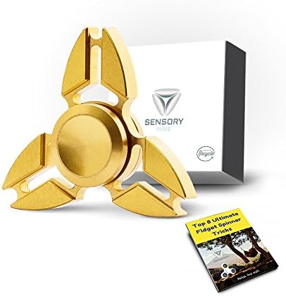 Sensory Mills EDC Fidget Spinner High Speed Stainless High Performance Steel Bearing ADHD Focus Anxiety Relief Toys