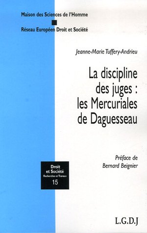 La  discipline des juges