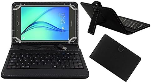 Defloc Premium Usb Keyboard Case For Samsung Galaxy Tab and other 8 Inch Tablet Cover- Black