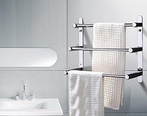 Towel Bar Rack,SUS 304 Stainless Steel Bath Towel Rack 15.7 Inch Wall Hanger Towel Holder Organizer