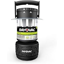Rayovac Sportsman LED Camping Lantern Flashlight, 300 Lumens Battery Powered LED Lanterns for Hurricane Supplies, Survival Kit, Camping Accessories