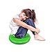 Trideer Inflated Wobble Cushion - Wiggle Seat for Sensory Kids(Multiple Colors), Balance Disc (Extra Thick), Flexible Seating for All Age (34CM Green)