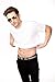 Invisibelt Men's Pinstripe Belt: Flat, Invisible, Metal Free, Black Stretch Belt