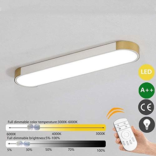 Ledシーリングライト 長方形シーリングライトキッチン 廊下 バスルーム 寝室の天井照明用屋内フラッシュマウントシーリングランプ エネルギークラスa B0w27ny1 ゲーム 車 バイク 新作製品 世界最高品質人気 100 品質保証 ホビー 激安超特価 正規品送料無料