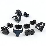 JOVIVI® Black Stainless Steel Men's Earring Ear Studs 10pcs