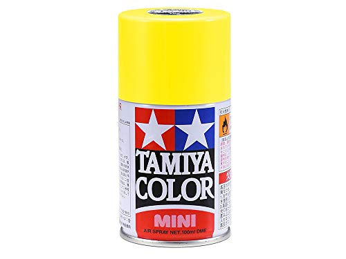 Tamiya 85016 Lacquer Spray Paint, TS-16 Yellow - 100ml Spray Can