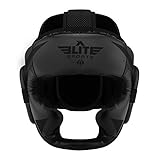 Elite Sports Boxing MMA Sparring Kickboxing Headgear for Men, Muay Thai Boxing Head Guard Helmet for Head Protection