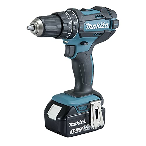 Makita DHP482RFX3 Akku-Schlagbohrschrauber 18 V / 3,0 Ah, 3 Akkus + Ladegerät in Transporttasche – Bild 3