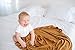 Copper Pearl Baby Swaddle Blanket - Premium Knit Baby Blanket, Large Soft Stretchy Receiving Blankets for Baby Boy and Girl, Swaddles for Newborn, Infant, and Toddler (Camel)