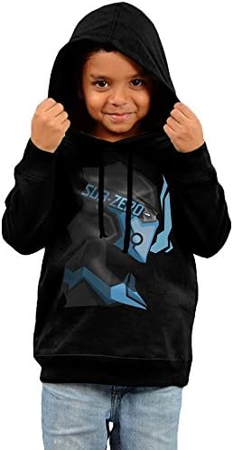 Mortal Kombat Sub-Zero Children's Pullover Hood Fleece Crew Sweatshirt 5-6 Toddler
