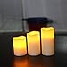 Akari 3 Set real Ivy wax Flickering Flameless LED Candles 3 different lengths 4 5 6 inch Weddings Birthdays Christmas celebratory occasions. 8 hour timer