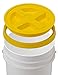 Gamma Seal 3.5 Gallon Bucket Kit with Yellow Screw-on Lid Dehumidifier