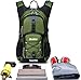 Hydration Backpack with 2L Water Bladder - Lightweight Pack for Running Hiking Riding Camping Cycling Climbing Fits Men & Women