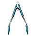 Rachael Ray Cityscapes Tools Nylon Tongs, Small, Turquoise