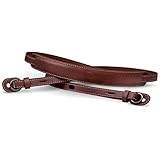 Leica Leather Carrying Strap, Vintage Brown