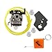 HURI Carburetor with Gasket Fuel Line Primer Bulb for 16100-Z0H-825 GX25 GX25N GX25NT 4 Cycle Engine