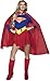 DC Comics Deluxe Supergirl Costume, Red/Blue, Medium