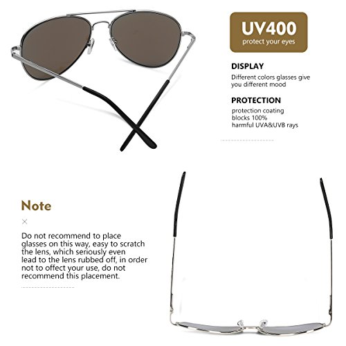 Duduma Premium Full Mirrored Sunglasses w/Flash Mirror Lens Uv400 - Thumbnail 3