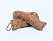 Monikas Marketplace Handmade 37-Inch Under-Door Draft Stopper (1.4 lbs.) with Hanging Cord and Storage Bag, Brown