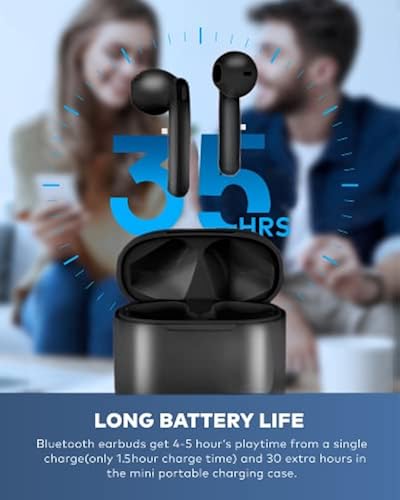 Falwedi IPX6 Waterproof Bluetooth Earbuds, True Wireless Earbuds