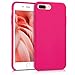 kwmobile Case Compatible with Apple iPhone 7 Plus/iPhone 8 Plus Case - TPU Silicone Phone Cover with Soft Finish - Neon Pink