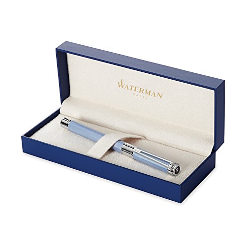 Waterman Perspective Light Blue w/ Chrome Rollerball Pen  (S0831140)