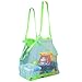 Togather? Extra Large Family Mesh Beach Bag Tote Backpack Toys Towels Sand Away - Blue