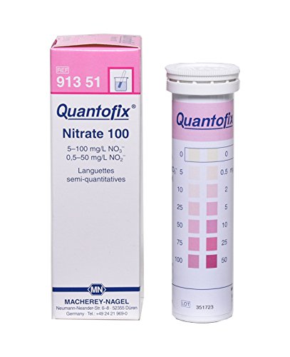 quantofix 1197096 Nitrat Test Stick, 6 mm x 95 mm (100 Test-Stick)