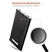 Portable Charger Shinngo 4000mAh Power Bank Ultra Slim External Battery Pack Covered with Aviation Aluminum, Total 3.1A Output and 2A Input,High-Speed Charger for Smartphones and Tablets (Black)