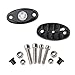 SUNPIE Red LED Rock Lights - 6 Pods IP67 Waterproof Underglow Wheel Well Fender Light for Off Road Trucks, Sedans, Car, ATV, UTV, SUV, Golf Cart, Motorcycles