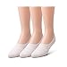 SHEEC - No-Show Hidden Socks for Men (White/ Regular) - SoleHugger ACTIVE 3-Pair Pack