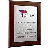 PlaqueMaker Personalized Award Plaque, Aluminum