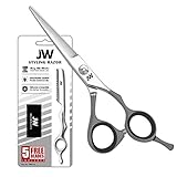 JW Professional Shears Razor Edge Series with Hair