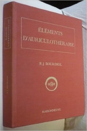 Elements D Auriculotherapie Amazon De Bourdiol Rene J Fremdsprachige Bucher