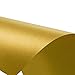 96-Pack Gold Cardstock, Metallic Shimmer Heavyweight Card Stock, Laser Printer Friendly, Perfect for Weddings, Invitations, Paper Flowers & Craft Use, 8.5 x 11