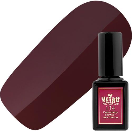 Vetro Gel Nail PolishMade in Japan Cotta Cherry - V134
