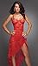 Modes Plus Size Womens Sexy See Through Lace Lingerie Gown Maxi Long Dress Set