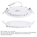 DELight 6 Pack 5Inch LED Recessed Lighting 3CCT Ultra-Thin Ceiling Light 3000K/4000K/6000K Selectable 9W Eqv 60W 720LM Canless Downlight Home Office Retrofit
