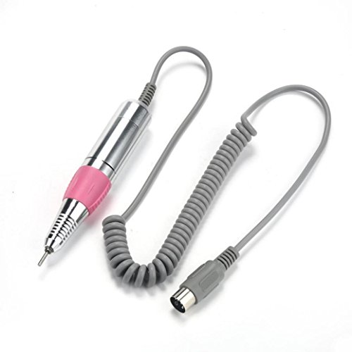 Wondere Electric Portable Nail Drill File Manicure Machine for Acrylic Natural Nails Replacement Pen,Professional Multifunctional Nail Tool for Carver/Engrave/Rout/Grind/Sharpe,etc (Pink)