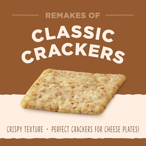 BACK TO NATURE CRISPY WHEAT CRACKERS – DAIRY FREE, NON-GMO, MADE WITH WHEAT FLOUR & SEA SALT, DELICIOUS & QUALITY SNACKS, 8 OUNCE