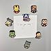 Exclusive Marvel Refrigerator Magnets Set-BeAwesome Avengers Fridge Magnets-Comics magnets-Marvel Legends Group Set of 8 Magnets-Kitchen and Home Decor
