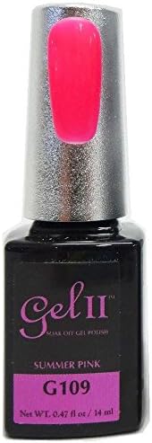 Gel II Soak-Off Gel Polish, Summer Pink, 0.47 Ounce