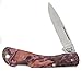Case Pink Camo Mini Black Horn Pocket Knife