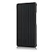 Kepuch Custer Lenovo Tab 4 8 Plus TB-8704V Case - Ultra-Thin Custer PU Leather Case Shell Hard Case Cover for Lenovo Tab 4 8 Plus TB-8704V - Black