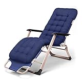 Camping bed Folding Deck Chair, Sun Lounger with Headrest for Camping and Garden Leisure
