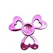 Fidget Spinner UCLL Lovely Heart Hand Spinning Toy EDC Focus Stress Reducer Toy Perfect for Girl (Purple Heart)