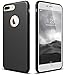elago iPhone 8 Plus/iPhone 7 Plus Case [Slim Fit Soft][Black] - [Robust TPU][Minimalistic][True Fit]