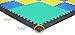 Set of 16 Beveled Side for Interlocking Wonder Mats (Blue, Side)