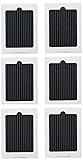 Frigidaire Refrigerator Air Filter Paultra Pleated, Pack of 6
