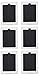Frigidaire Refrigerator Air Filter Paultra Pleated, Pack of 6